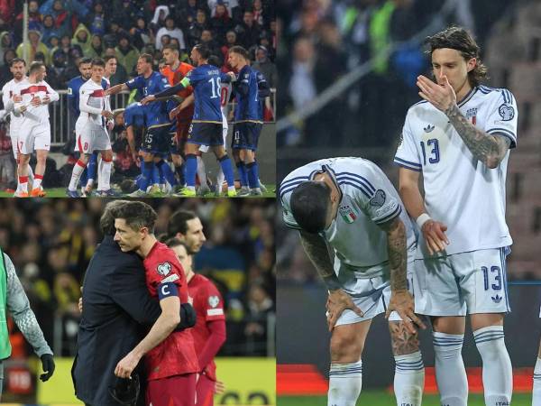 Se sumaron cinco selecciones más y ya son 15 las eliminadas de los repechajes para el Mundial 2026, con un doble golpe a la Concacaf.