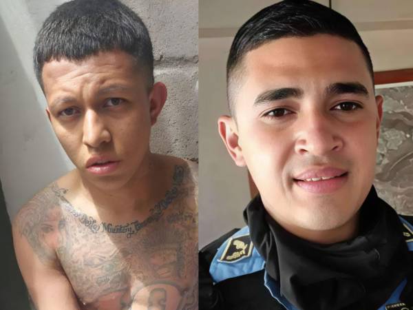 Jonathan Alexis Midence, alias Malhumorado, es miembro de la pandilla 18. Fue condenado por el asesinato del policía Luis López.