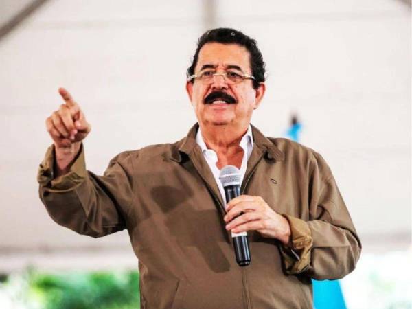 José Manuel Zelaya Rosales, expresidente de Honduras 2006-2009.