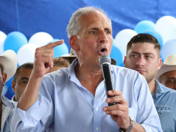 Nasry Asfura, candidato presidencial del Partido Nacional.