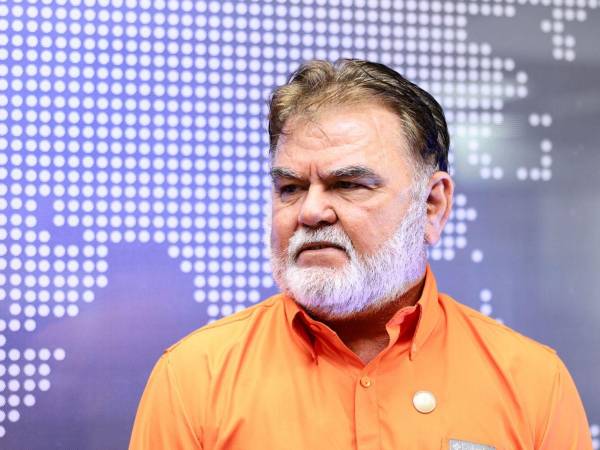 Rolando Contreras durante su participación en el foro Hablemos de Política.