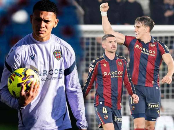 El Levante de Kervin Arriaga consiguió este viernes tres valiosos puntos en la Liga Española.