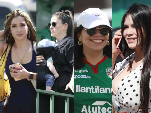 Estas son las mejores imágenes del ambientazo y bellas chicas capturadas en la previa del derbi entre Marathón y Real España.