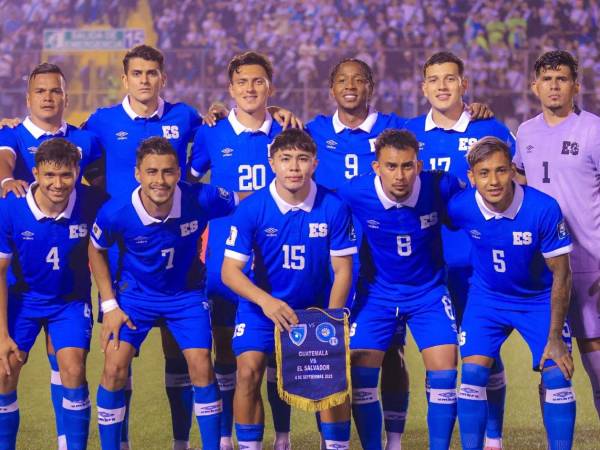 La selección de El Salvador es segundo del Grupo A con tres puntos por las eliminatorias de la ronda final de Concacaf.