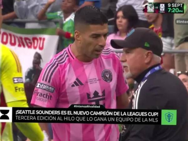 Asqueroso: Terrible acción de Luis Suárez a señor tras perder título de Leagues Cup