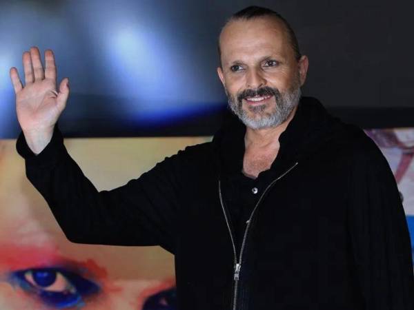 Imagen de archivo del cantante Miguel Bosé.