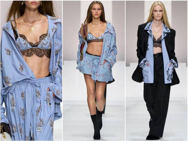 Dolce &amp; Gabbana encapsulan la audacia de la firma, elevando la lencería a una pieza de lujo versátil para la mujer contemporánea.Se lucen debajo de chaquetas sastre estructuradas, “blazers” y blusas, destacando el contraste entre la corsetería y la sastrería.