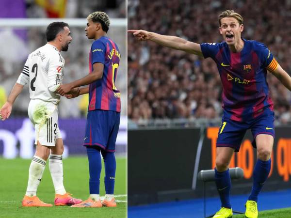 Frenkie de Jong criticó la actitud de Dani Carvajal con Lamine Yamal tras el final del Clásico en el Bernabéu.