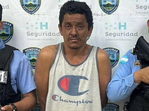 Momentos de la captura de alias “Enrique”.