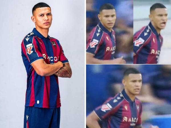 Kervin Arriaga en su debut con el Levante.
