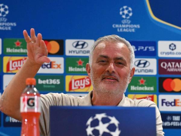 José Mourinho compareció ante los medios en la previa del partido del Real Madrid contra la Roma en Champions.