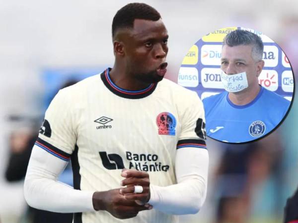 Arboleda salió molesto tras el juego de Olimpia ante Gpen