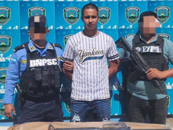 Carlos Otoniel Alvarado Ramírez fue detenido por le DPI.