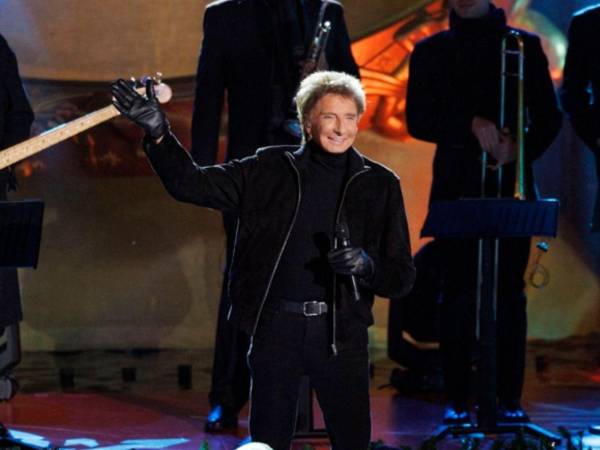 Imagen de archivo del cantante Barry Manilow.