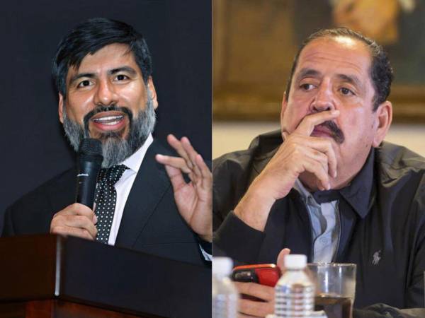 Johel Zelaya, fiscal general de la República, y Carlos Zelaya, exsecretario del Congreso Nacional.