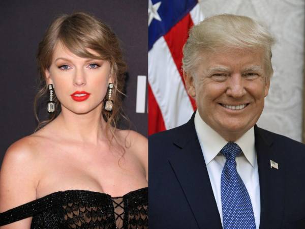 Taylor Swift se ha enfrentado al presidente Trump por burlas a través de las redes sociales.