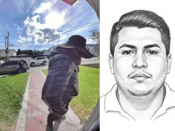 Robos. La cámara de una vivienda captó a los asaltantes cuando llegaron haciéndose pasar como repartidores de encomiendas. Foto de Héctor Moreno, presunto cabecilla de la banda El Mudo.