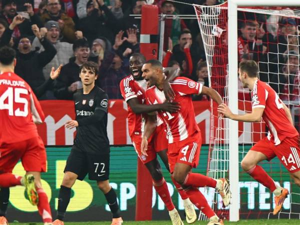 Jonathan Tah se encargó de marcar el gol definitivo que le dio la victoria al Bayern Múnich.