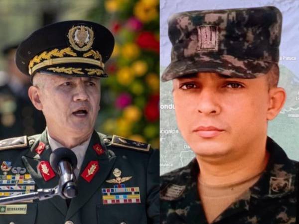 Roosevelt Hernández y José Antonio Coello Molina quien fue dado de baja de las Fuerzas Armadas.