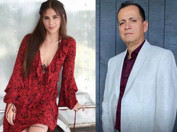 En la imagen, Greeicy y su padre Luis Alberto Rendón.