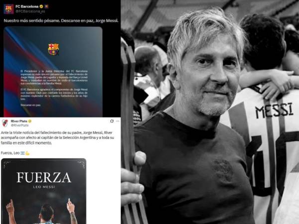 Jorge Messi, padre del astro argentino Lionel Messi, falleció este sábado y la noticia ha generado conmoción: esto dice la prensa y equipos.