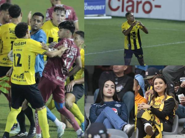 En imágenes el partidazo que empataron 2-2 Real España y Motagua en el estadio Morazán por la tercera jornada del Torneo Clausura 2026 de la Liga Nacional de Honduras. El Clásico terminó con un zafarrancho.