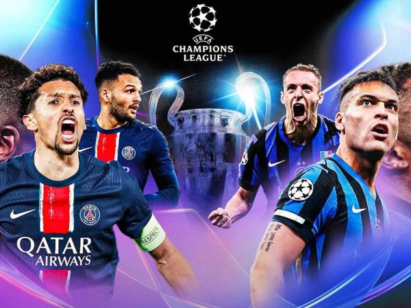 El PSG y el Inter de Milán pelearán por la gloria de la Champions League.