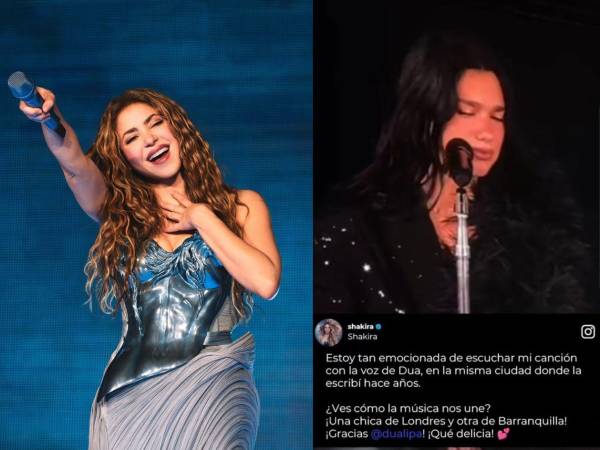 El homenaje a Shakira queda como uno de los momentos más recordados de la gira de Dua Lipa.