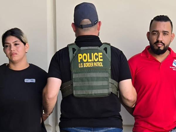 Los hondureños fueron detenidos por agentes fronterizos en Houston.