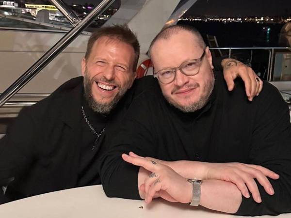 El dúo romántico Sin Bandera, integrado por Noel Schajris y Leonel García.