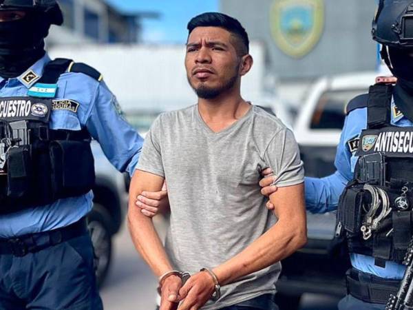 Martín Fernando Hernández López fue detenido en Marcala, La Paz.