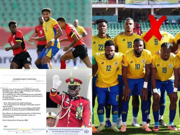 Tremendo escándalo se ha desatado luego de que el Gobierno de Gabón decidiera suspender a su selección nacional de toda competencia, despidiera al entrenador y expulsara a su principal figura mundial. Conoce el fuerte motivo.