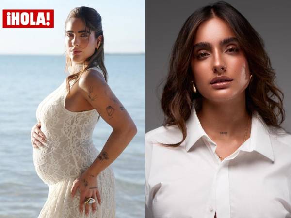 La bella modelo venezolana, Isabella Ladera, luce su embarazo en la nueva edición de la revista HOLA!