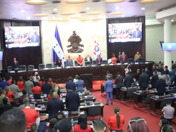 Diputados del Congreso Nacional durante una sesión.