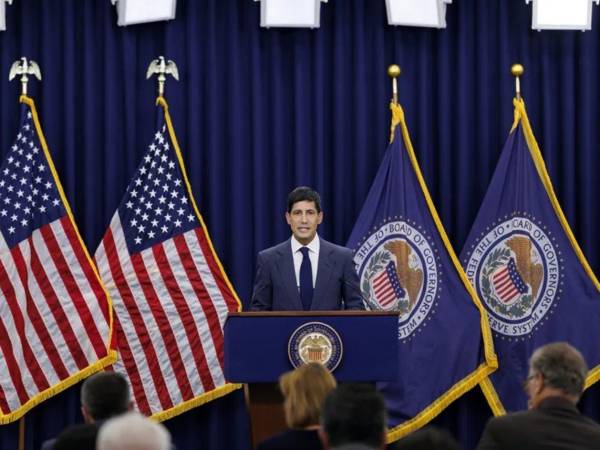 El presidente de la Reserva Federal estadounidense, Kevin Warsh, en Washington, EE.UU.