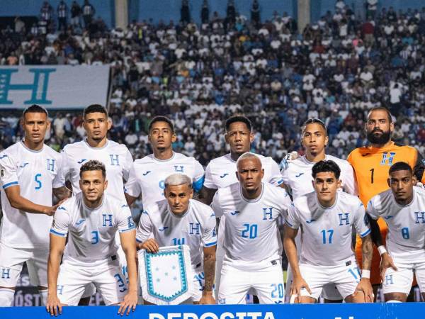 Jugadores de la Selección de Honduras.