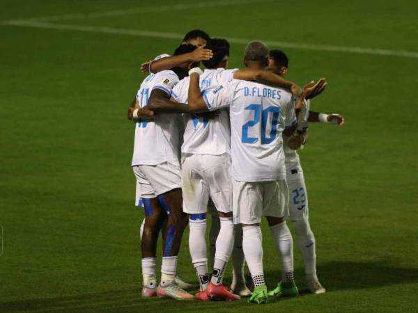 Jugadores de la Seleccion de Honduras.