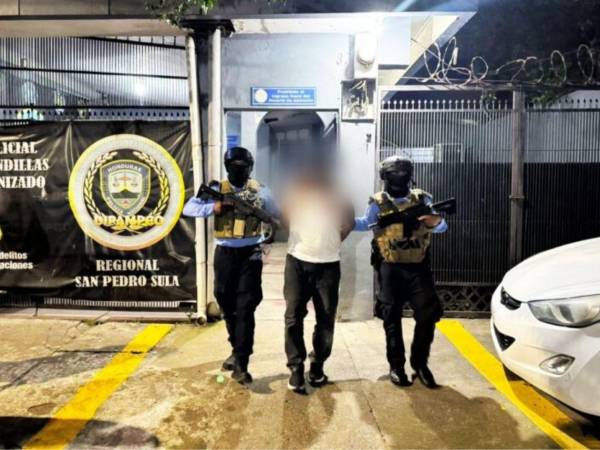 Capturan a Lázaro Hernández Alemán, presunto miembro de la estructura criminal Mara Salvatrucha (MS-13).
