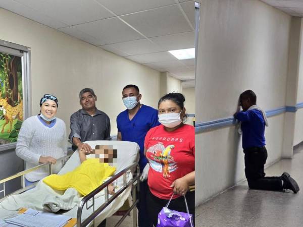 Jesús Alexis es trasladado al área de hospitalización de pediatría luego de mostrar mejoría.