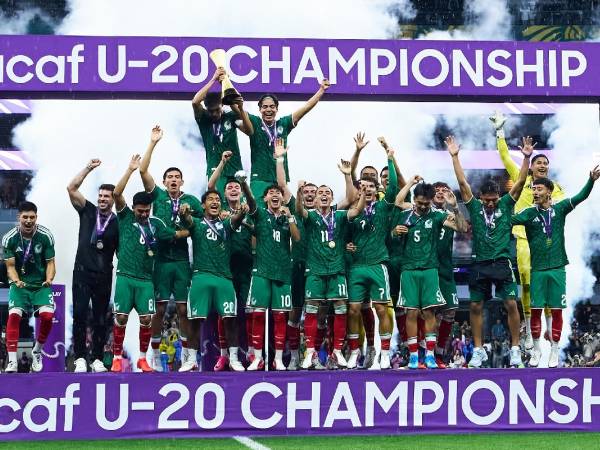 México sumó su título número 15 en el Campeonato Sub-20 de la Concacaf.