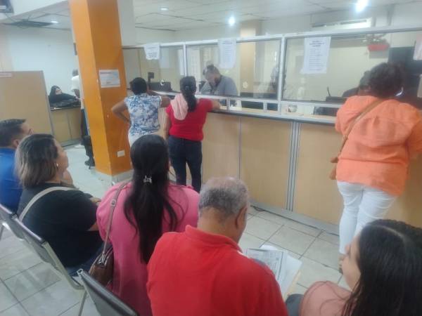 Ventanilla y archivo son las áreas con mayor demanda de personal. El aumento en la atención en el RNP de La Ceiba responde a las amnistías y al reclamo del DNI para votar.