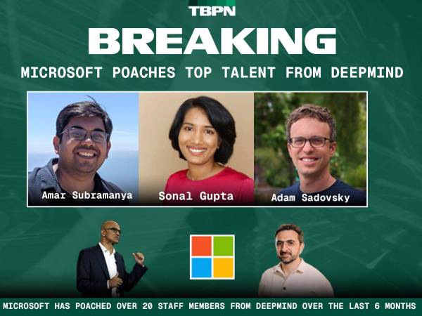 TBPN ha estado publicando gráficas en redes sociales sobre recientes cambios laborales en la industria de la IA.