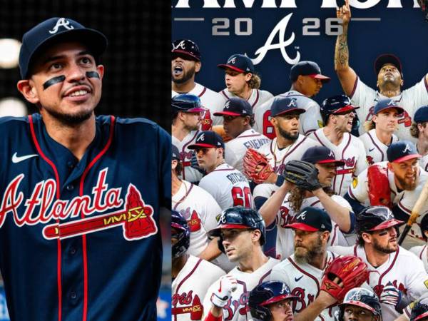 Dubón compartió la alegría con el resto del plantel después de que los Braves aseguraran matemáticamente el título divisional al vencer 4-2 a los Houston Astros. El triunfo desató la celebración del conjunto de Atlanta, que completó además una barrida de tres partidos ante Houston.