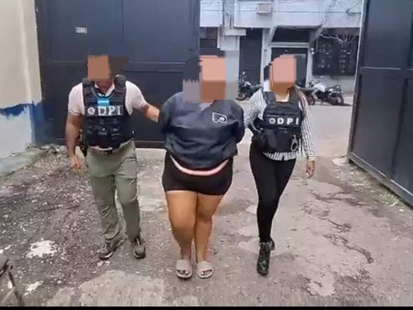 La joven, ama de casa y originaria de la colonia Canaán, en Tegucigalpa, fue denunciada por su madre y acusada de agresión.