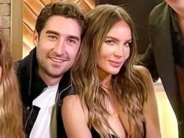 Gonzalo Hevia Baillères y Belinda en una foto de archivo.