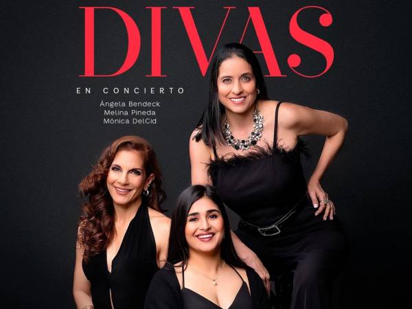 DIVAS EN CONCIERTO. La Orquesta Filarmónica de San Pedro Sula presenta “Divas en concierto”. Melina Pineda, Mónica DelCid y Ángela Bendeck son las artistas que cautivarán con este sábado 10 de mayo a las 7:00 pm en el Teatro Saybe. Los boletos están a la venta en Supermercados Colonial de la Fuente Luminosa.