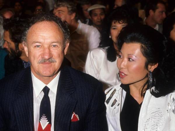 Gene Hackman y su esposa Betsy Arakawa en una foto de archivo.