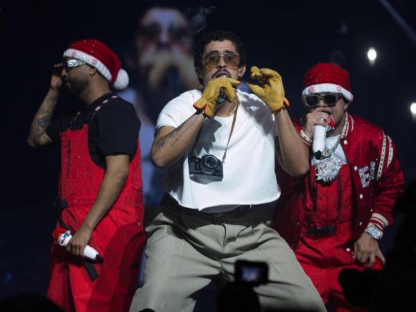 El cantante puertorriqueño Bad Bunny en una foto de archivo.