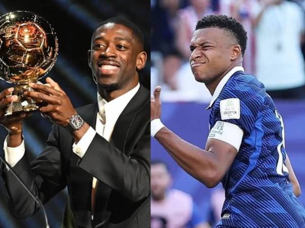 La carrera por el Balón de Oro generó un inesperado cruce entre Kylian Mbappé y Ousmane Dembélé, dos de las principales figuras del fútbol francés.
