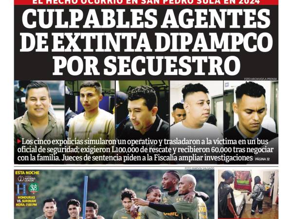 Portada de la edición impresa de DIARIO LA PRENSA de este viernes 25 de septiembre de 2026.